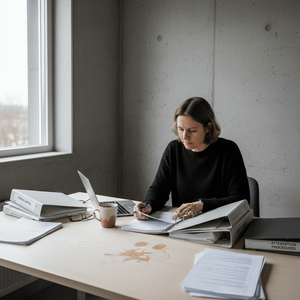 Internrevisor som planerar systematisk internkontroll och revision