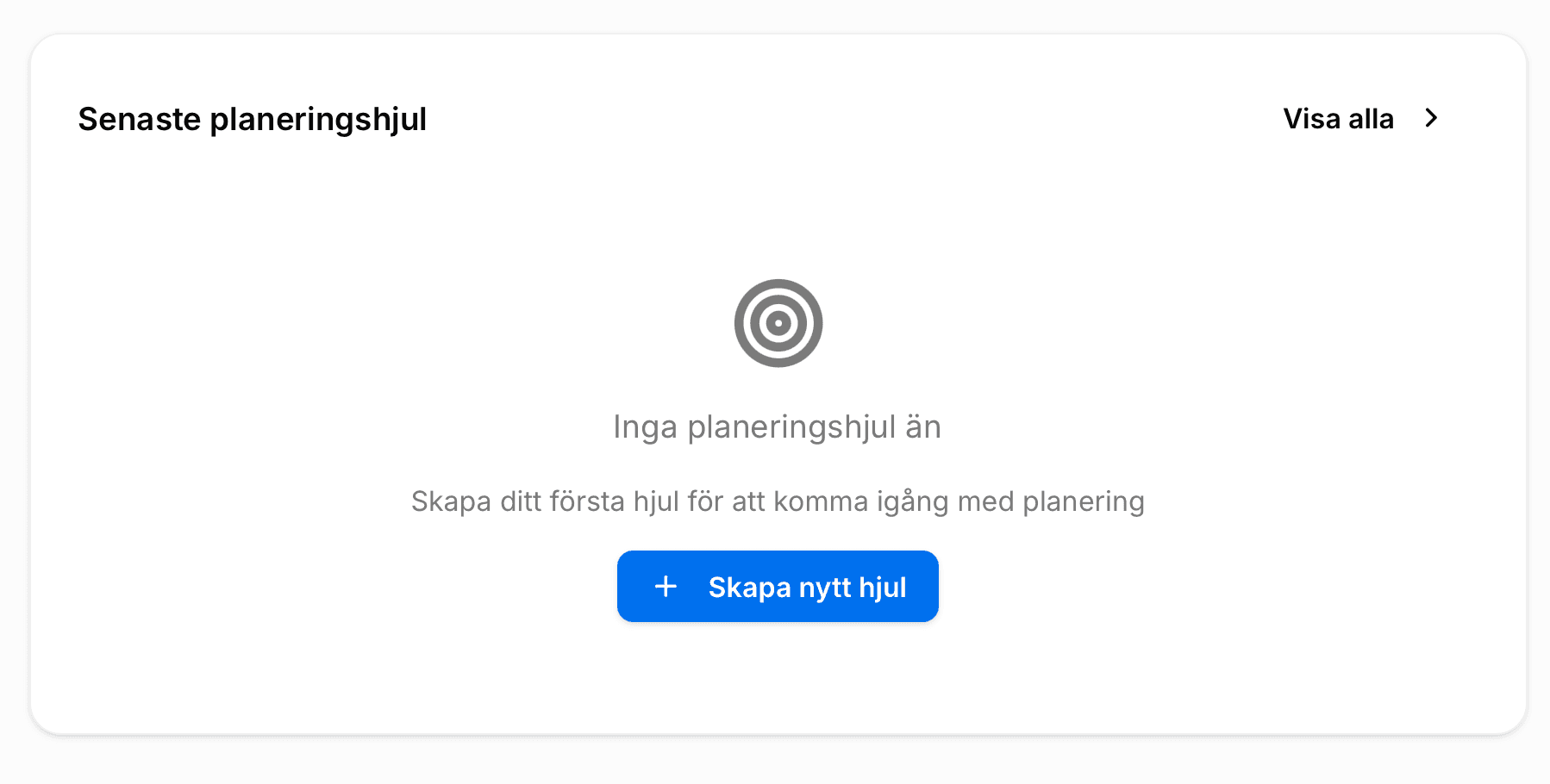 Skapa nytt hjul