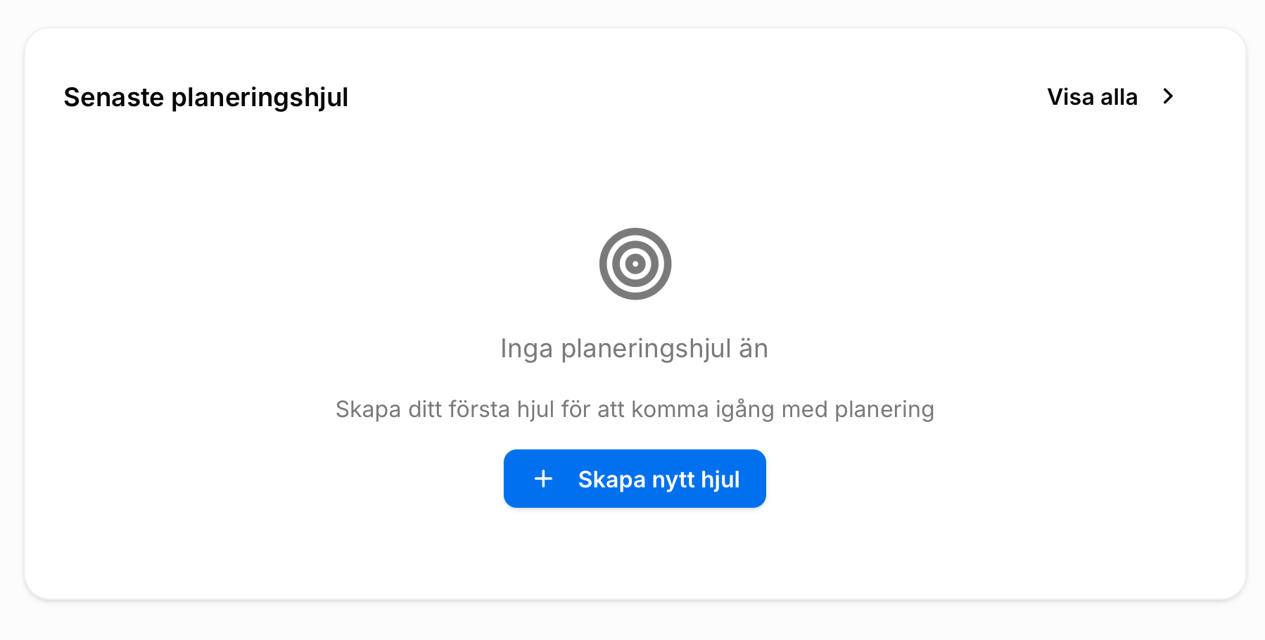 Skapa nytt hjul